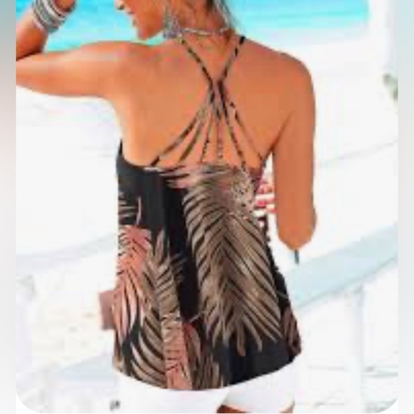 Venus Lascana Strappy Racerback Top(C 58” L30”) - Picture 4 of 7